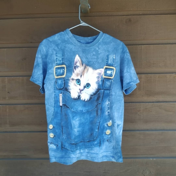 The Mountain Other - The Mountain Kitty Tie-Die Shirt